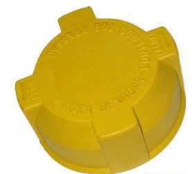 TAMPA RESERVATORIO AGUA RADIADOR - (150KPA PRESSAO) AMARELA