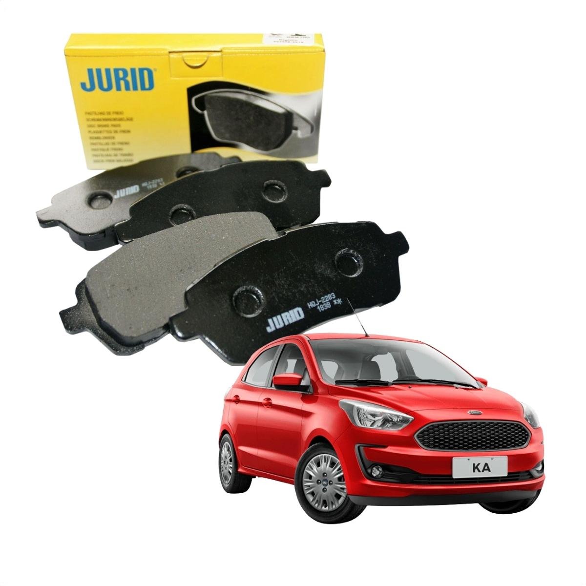 PASTILHA FREIO DIANTEIRA LUCAS GIRLING