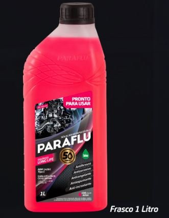 ADITIVO RADIADOR PRONTO USO PARAFLU ROSA