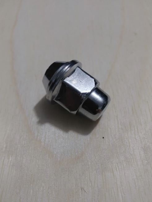 PORCA DE RODA CROMADA DIANTEIRO E TRASEIRO