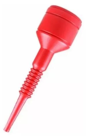 FUNIL SANFONADO VERMELHO MULTIUSO