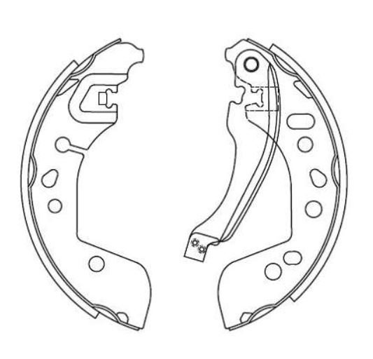 SAPATA FREIO - JG PATIN COM LONA COLADA