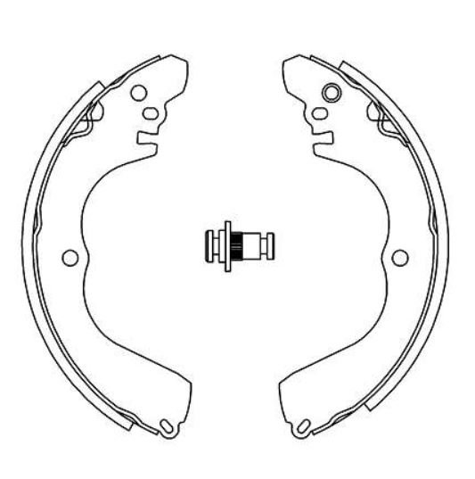 SAPATA FREIO - JG PATIN COM LONA COLADA