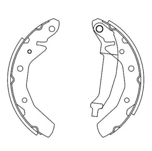 SAPATA FREIO STD SISTEMA LUCAS