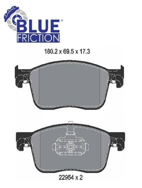 PASTILHA FREIO DIANTEIRA CERAMICA