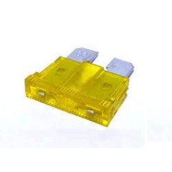FUSIVEL LAMINA - MEDIO 20AMPERES AMARELO FUSIVEL LAMINA - MEDIO 20AMPERES AMARELO