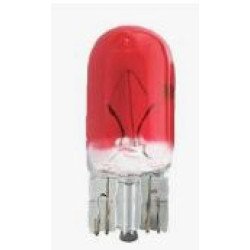LAMPADA PAINEL - T10 5W 12V PINGAO ESMAGADA VERMELHA LAMPADA PAINEL - T10 5W 12V PINGAO ESMAGADA VERMELHA